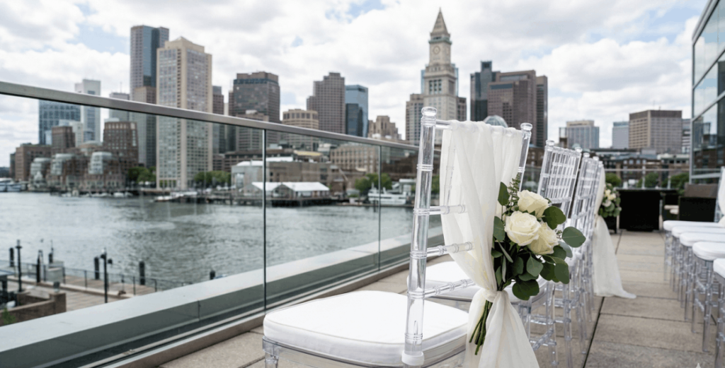 glass chairs rental massachusetts